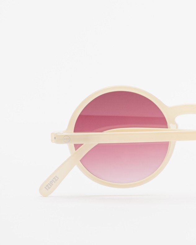 Izipizi SUN G Green Sunglasses - Beige