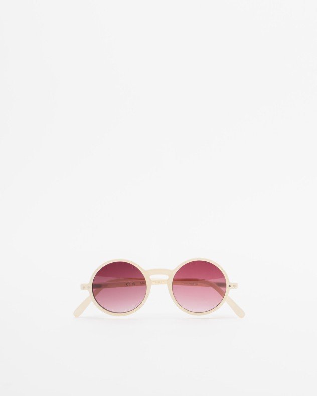 Izipizi SUN G Green Sunglasses - Beige