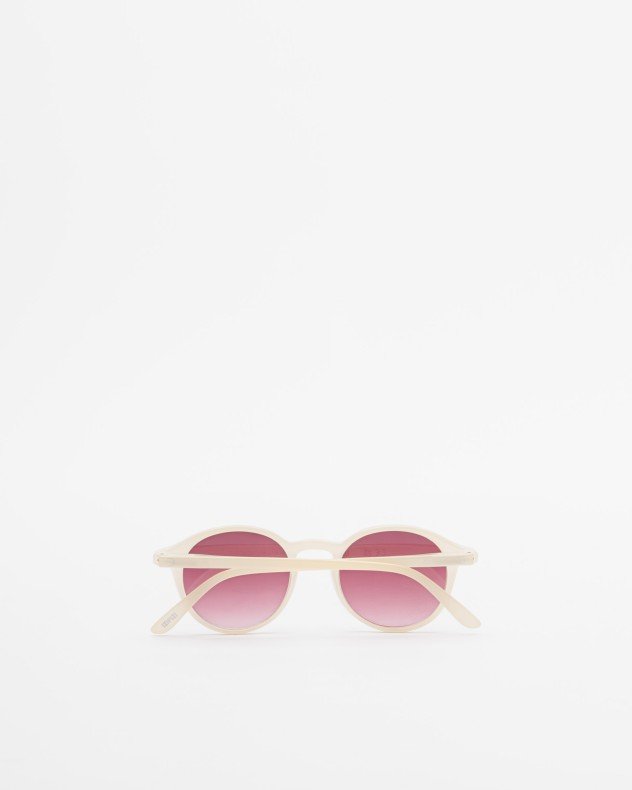 Izipizi SUN D Green Sunglasses - Beige