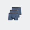 Karl Lagerfeld A1M47084 Black 3 Pack Boxers - Blue
