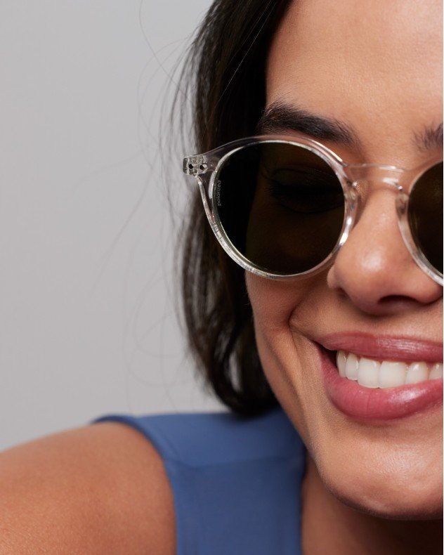 Izipizi SUN D POLARIZED Beige Sunglasses - Beige