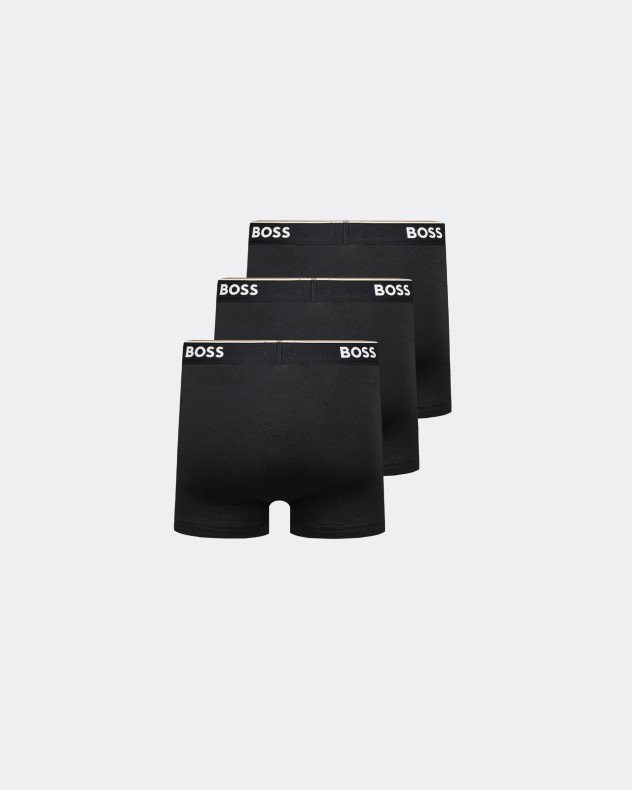Boss Power Multicolour 3 Pack Boxers - Black