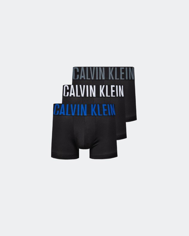Calvin Klein One 000NB3611A Black 3 Pack Boxers - Black