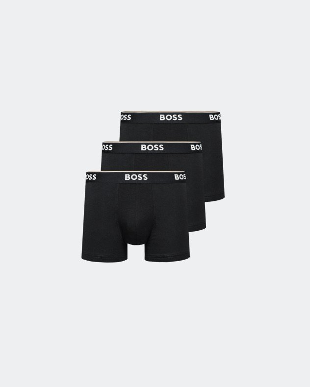 Boss Power Multicolour 3 Pack Boxers - Black