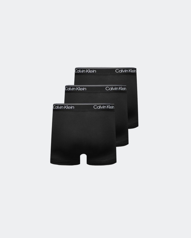 Calvin Klein One LV00NB4409 Black 3 Pack Boxers - Black