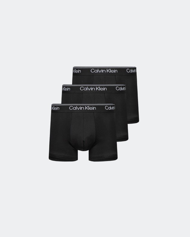 Calvin Klein One LV00NB4409 Black 3 Pack Boxers - Black