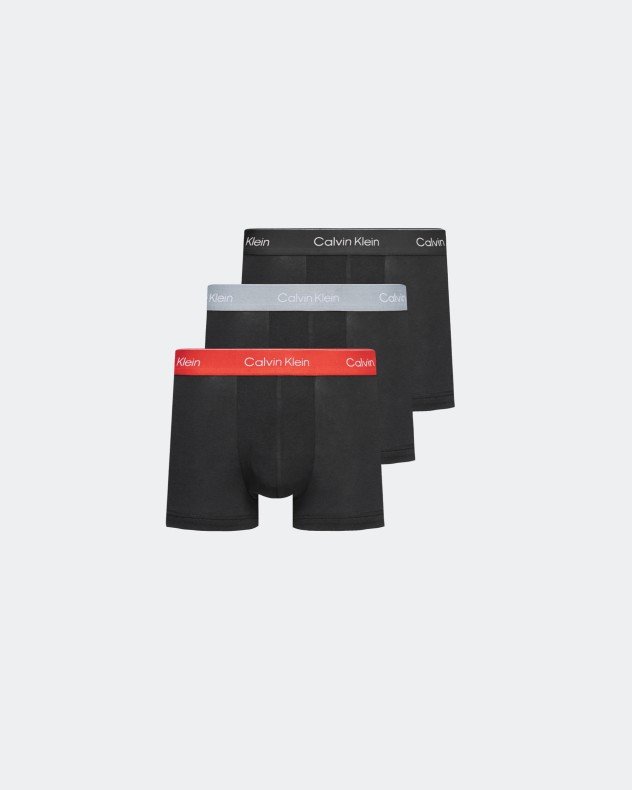 Calvin Klein One LV00NB4389 Black 3 Pack Boxers - Black