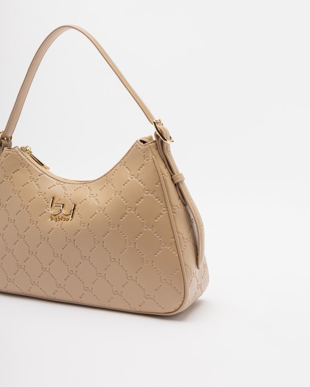 By Byblos BYBS68B03 Beige Baguette bag - Beige