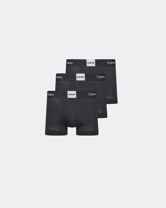 Calvin Klein One Trunk 3PK Multicolour 3 Pack Boxers - Black