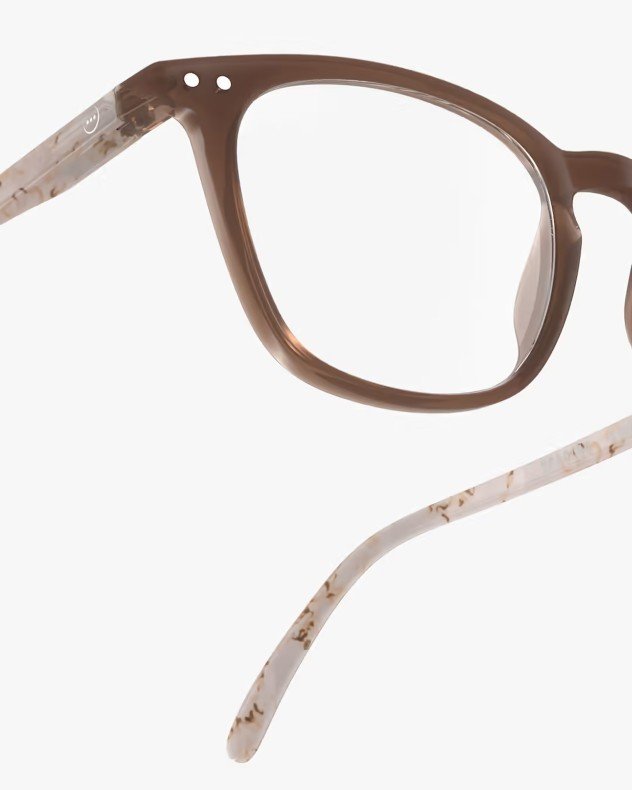 Izipizi READING E Burgundy Reading glasses - Brown