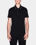 Armani Exchange XM001285 White Polo shirt - Black