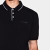 Armani Exchange XM001557 White Polo shirt - Black