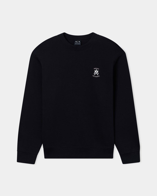 Armani Exchange XM001777 Black Sweater - Black