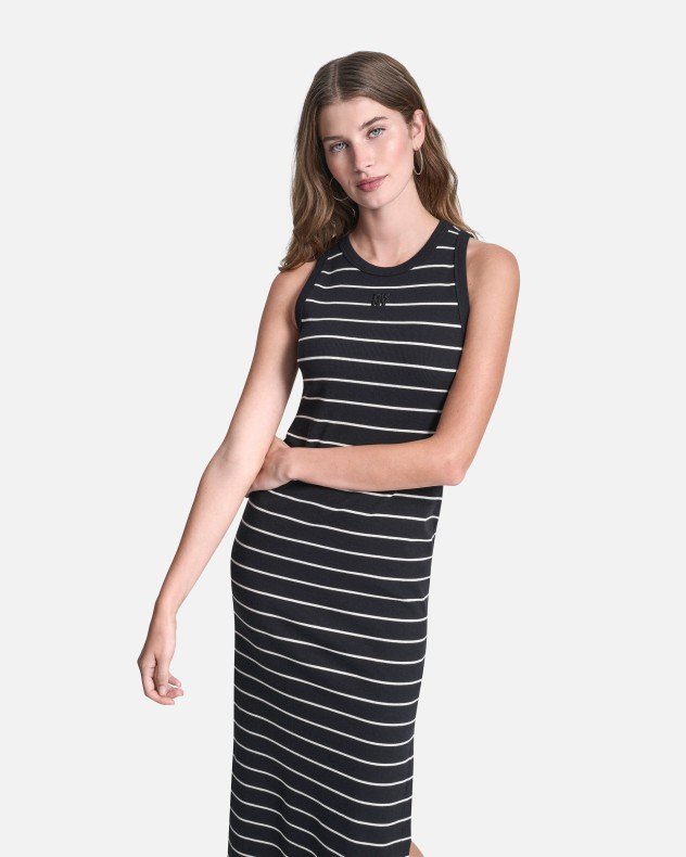 DKNY Jeans DJ5D9072 Black Long dress - Black