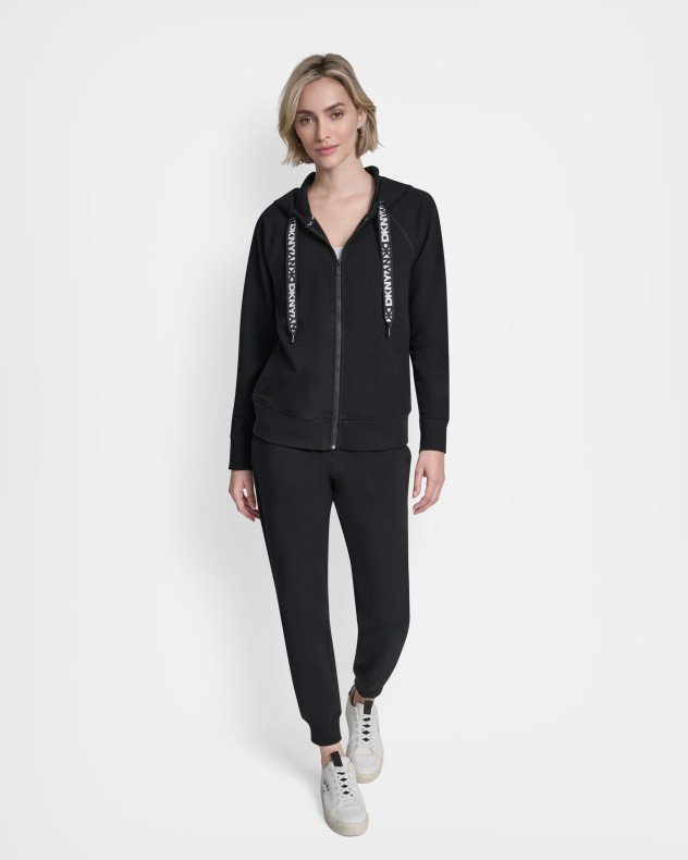 DKNY Sport DP5J9510 Rose Track suit jacket - Black