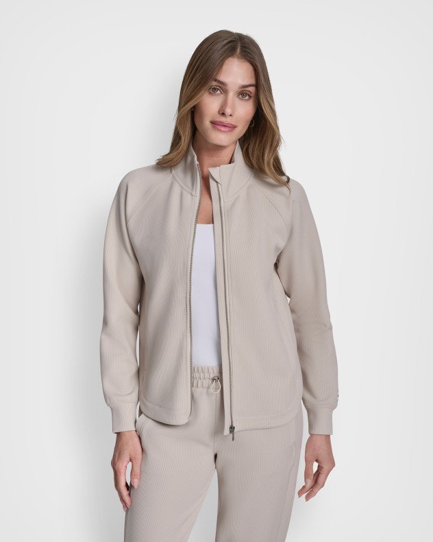 DKNY Sport DP6J9690 Beige Track suit jacket - Beige