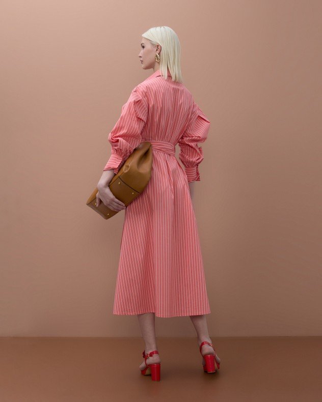 Maite by Lola MS2616039 Rose Shirt dress - Rose