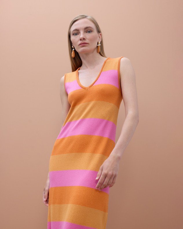 Maite by Lola MS2616041 Orange Dress - Orange