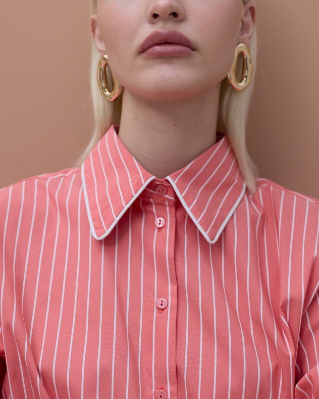 Maite by Lola MS2615056 Rose Shirt - Rose