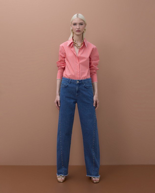 Maite by Lola MS2615056 Rose Shirt - Rose