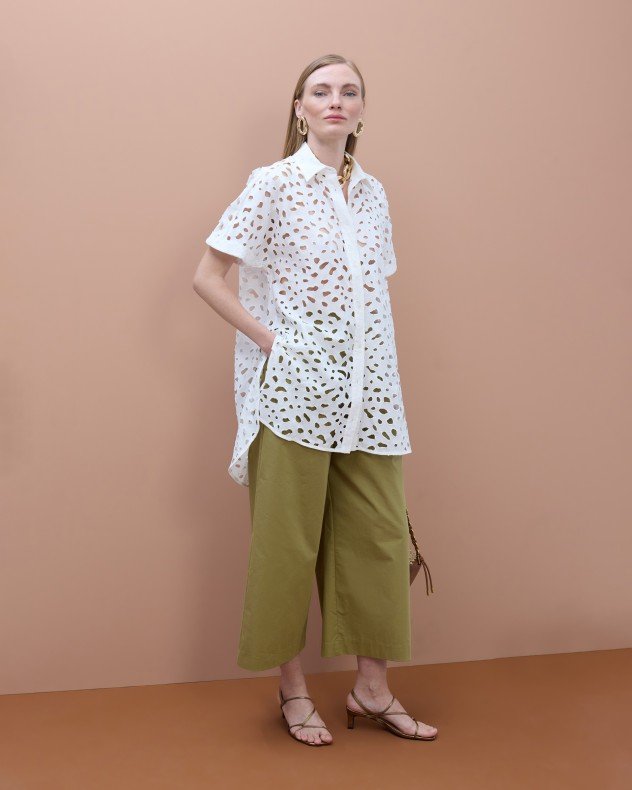 Maite by Lola MS2615057 White Long shirt - White