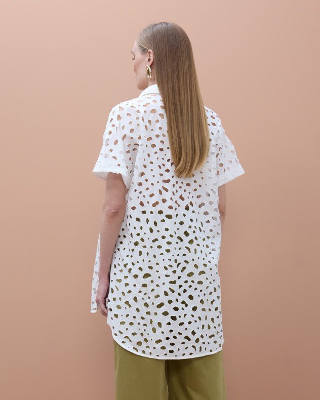 Maite by Lola MS2615057 White Long shirt - White