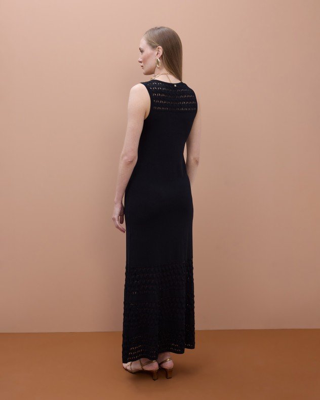 Maite by Lola MS2616001 Black Long dress - Black