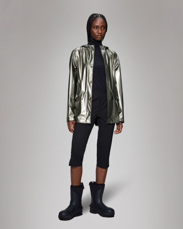 Rains 12100 Silver Parka - Silver