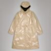 Rains A-Line Longer W Jacket Beige Parka - Beige