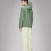 Rains Pocket Jacket W3 Green Parka - Green