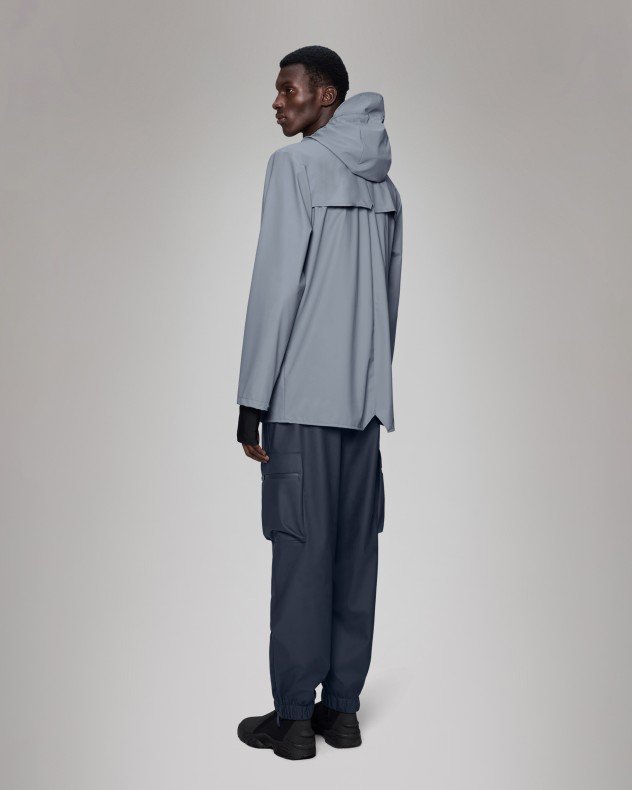 Rains Jacket W3 Green Parka - Blue