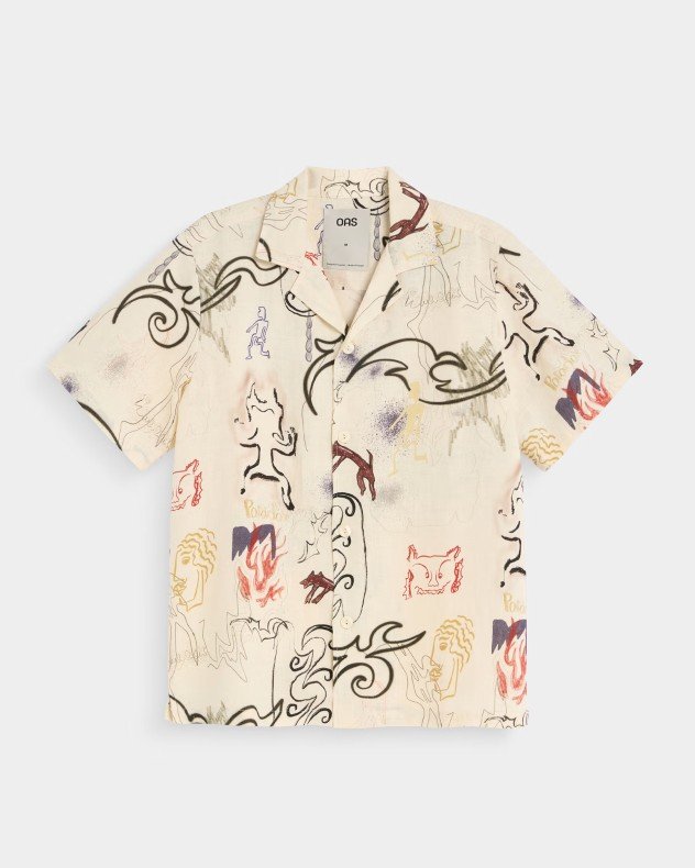 OAS Paradox Cuba Beige Shirt - Beige