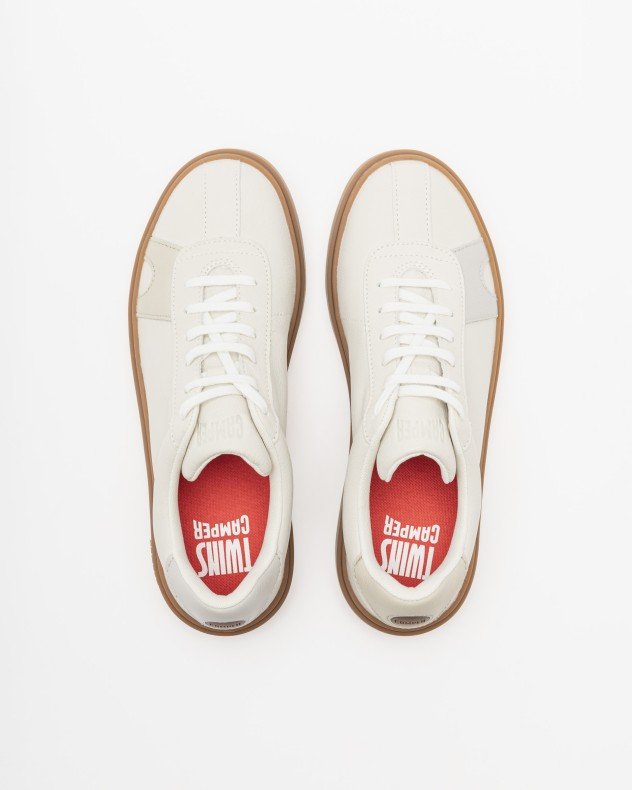 Camper Twins White Sneakers - White