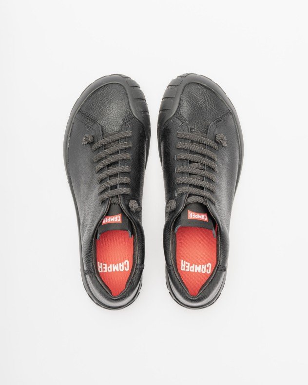 Camper Peu Path+ Black Sneakers - Black
