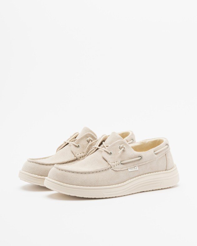 Liu Jo Riva 01 Blue Moccasins - Beige