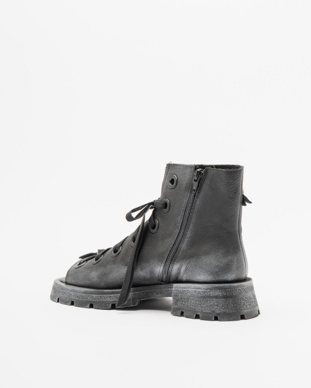 Papucei JINX Black Boots - Black