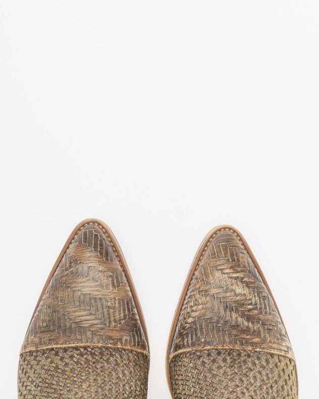 PROF 26025 Green Ankle Boots - Green