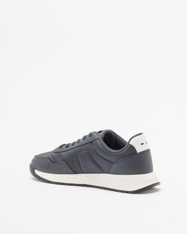 Boss Titanium Runn Green Sneakers - Blue