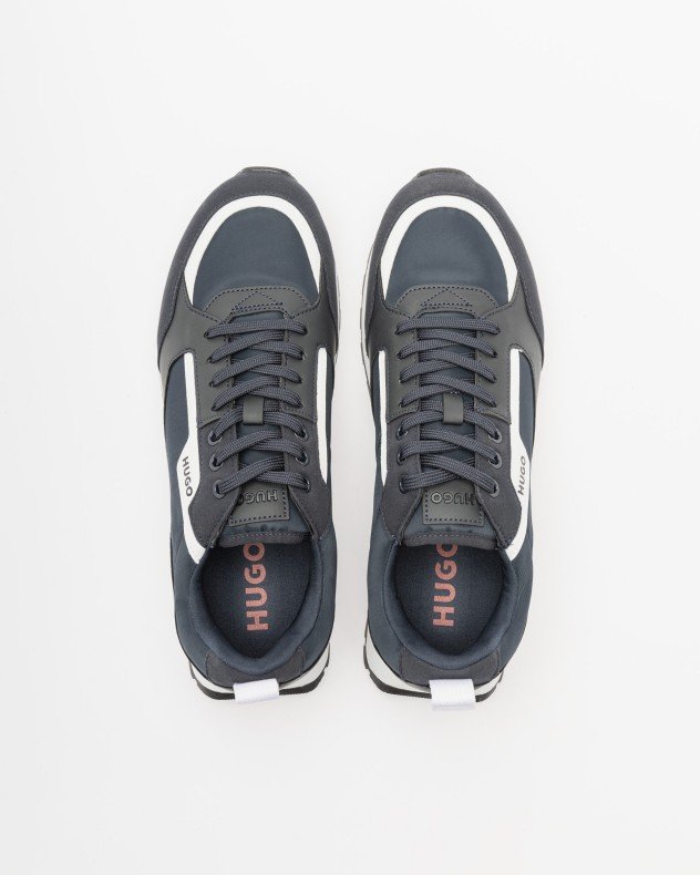 Hugo Icelin Runn Blue Sneakers - Blue