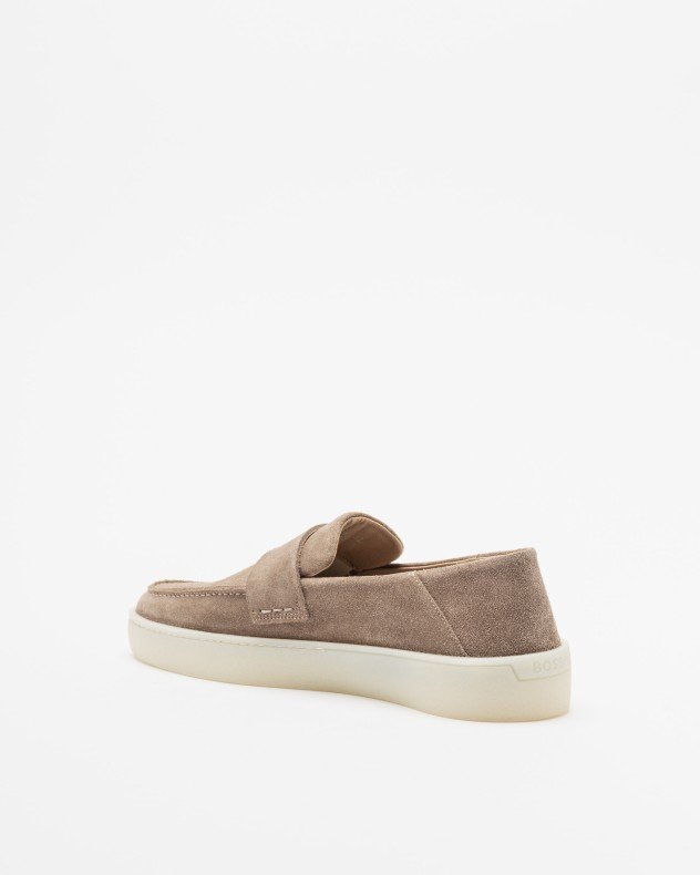 Boss Randal Loaf Beige Moccasins - Beige