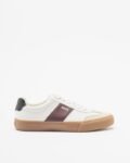 Boss Aiden Tenn Brown Sneakers - White