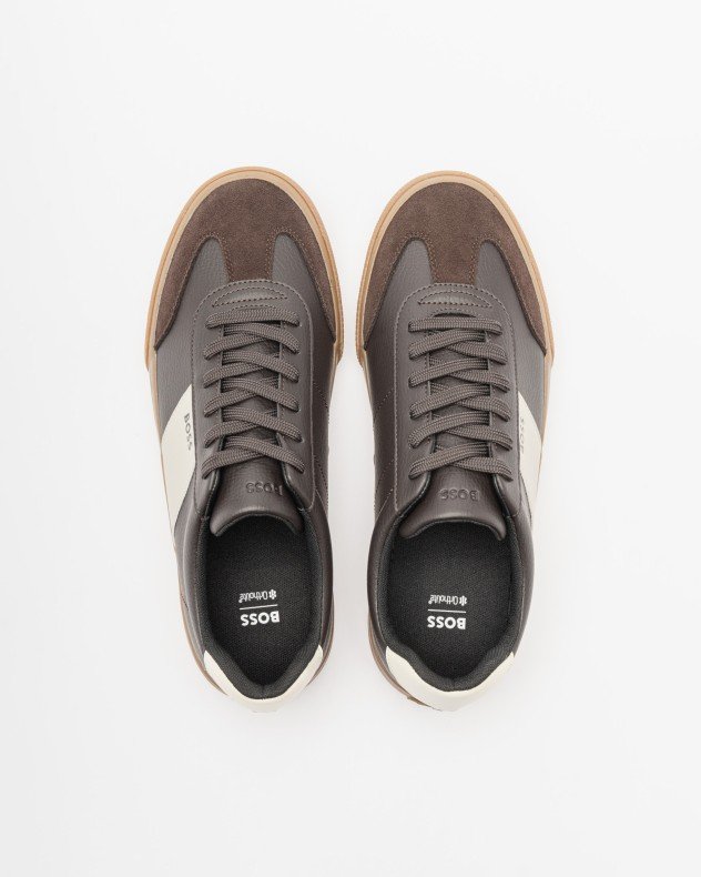Boss Aiden Tenn Brown Sneakers - Brown