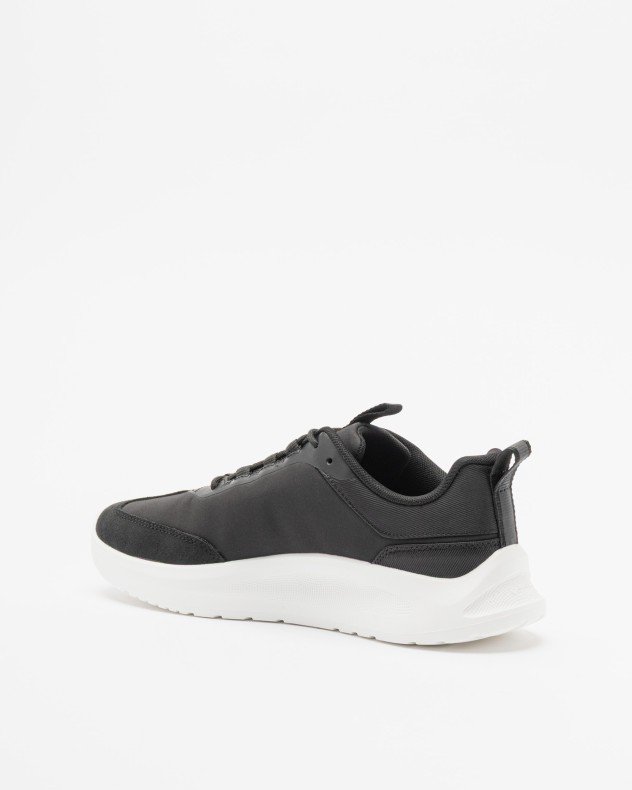 Calvin Klein Light Eva Runner Black Sneakers - Black