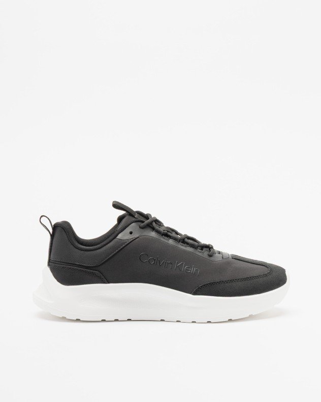 Calvin Klein Light Eva Runner Black Sneakers - Black