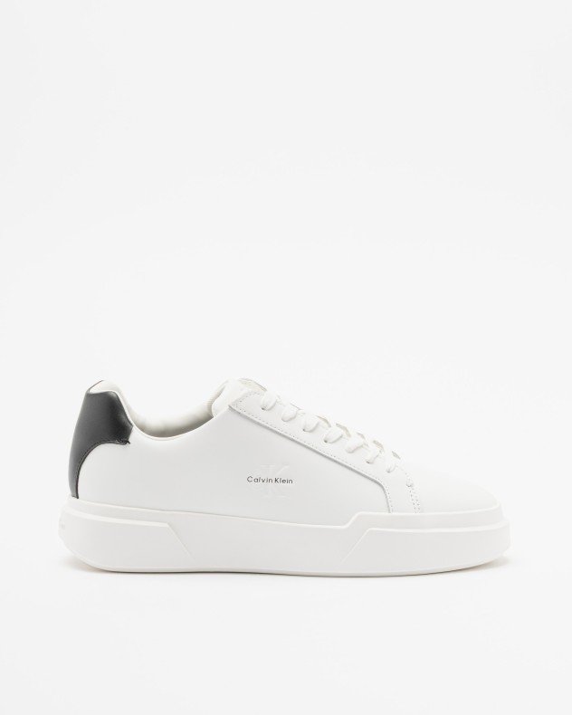Calvin Klein Chunky Cupsole Laceup White White sneakers - White