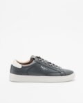 Pepe Jeans London Joe Basic White Sneakers - Blue