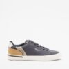 Pepe Jeans London Kenton Beige Sneakers - Blue