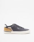 Pepe Jeans London Kenton Beige Sneakers - Blue