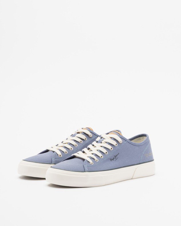 Pepe Jeans London Taylor Match Blue Sneakers - Blue