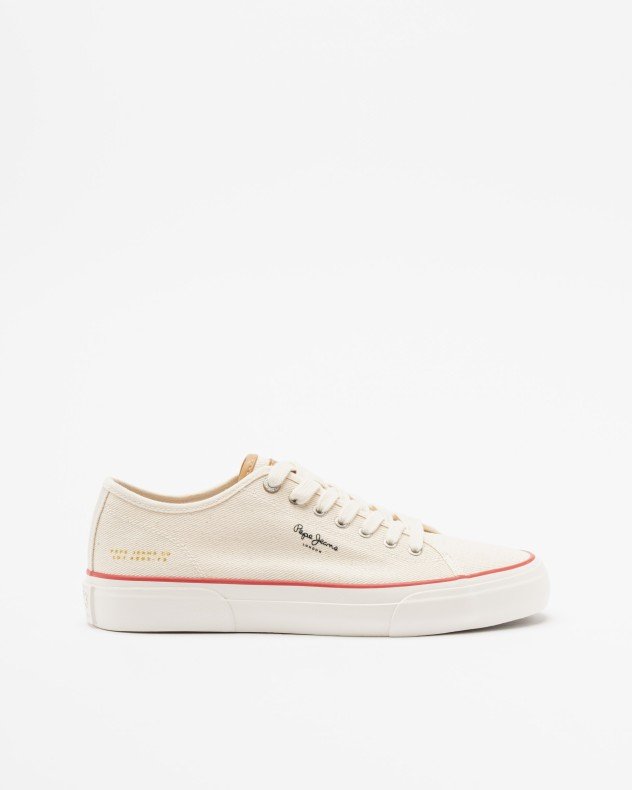 Pepe Jeans London Taylor Beige Sneakers - Beige